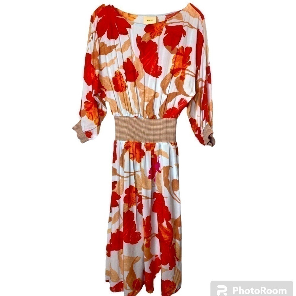🌺ANTHROPOLOGIE🌸 MAEVE GEMMA FLORAL SUMMER DRESS SIZE XS - Picture 2 of 9